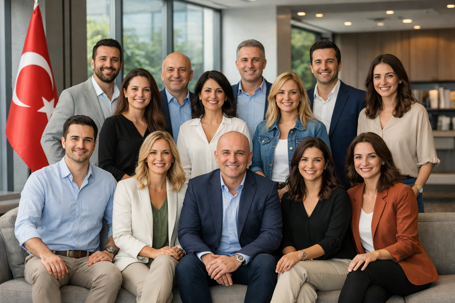 Kurumsal ekip portresi